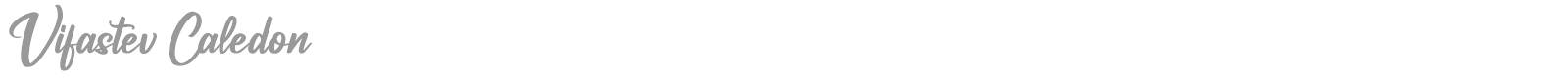 Vifastev Caledon font preview